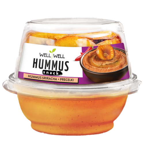 Hummus sriracha s preclíky 120g